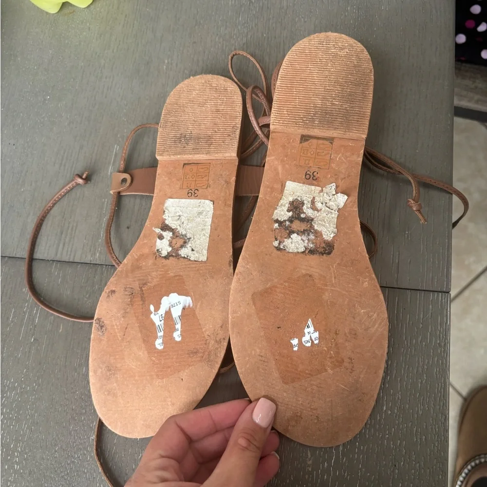 Top Shop Women Sandals Size 9 - Picture 2 of 2